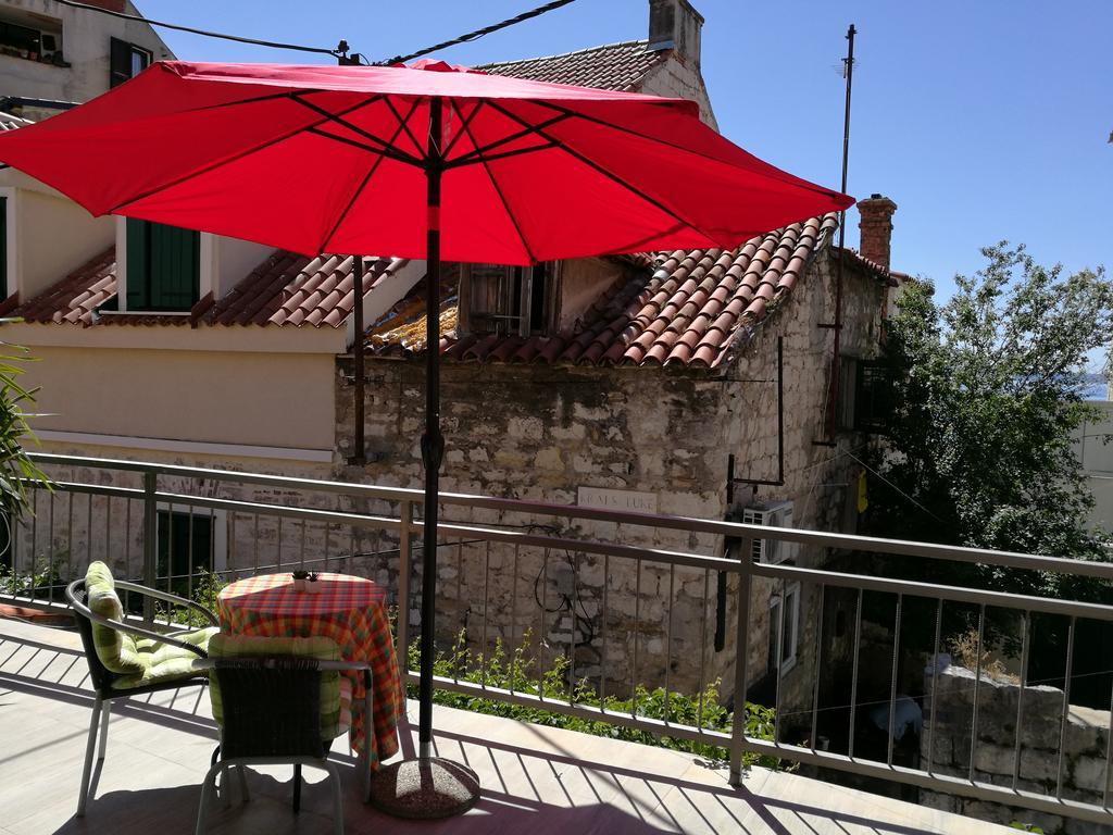 Paradise Apartment With Big Sunny Terrace In The Old Town, Few Meters From The Sea & Riva Promenade سبليت المظهر الخارجي الصورة